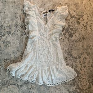 White lace sundress
